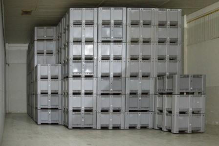 Storage pallet boxes